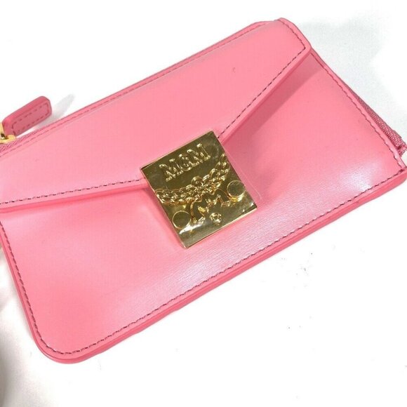 MCM Key ring with key holder logo Wallet Fragment Case coin purse Unused - Picture 14 of 15